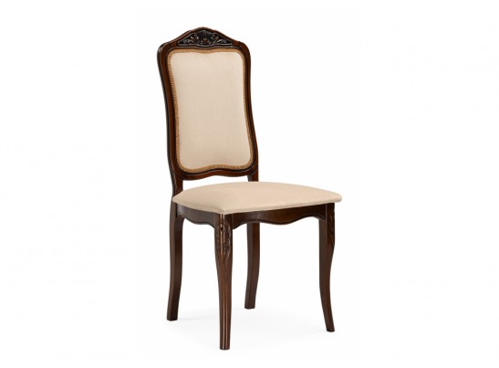 Деревянный стул Эмилин вишня / муса темная 082