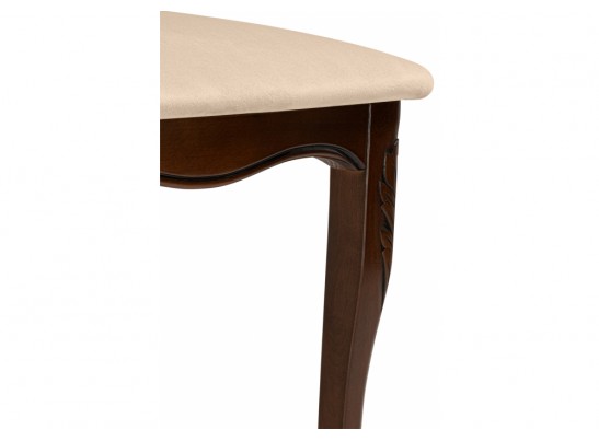 Деревянный стул Эмилин вишня / муса темная 082