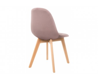 Деревянный стул Filip light purple / wood