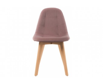 Деревянный стул Filip light purple / wood