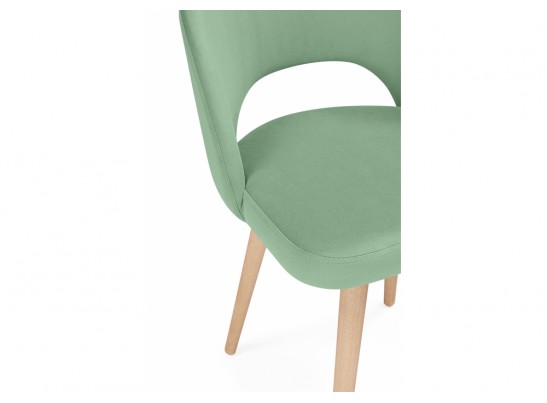 Деревянный стул Курбис 360 фисташковый (zd 651) / светлое дерево в Кургане