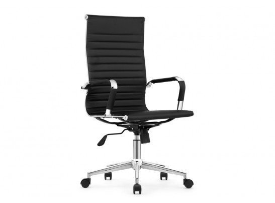 Компьютерное кресло Reus pu black / chrome в Кургане