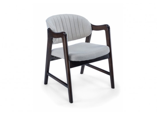 Кресло Никсон ткань мешковина 9199-2 / орех в Кургане