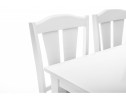Обеденная группа Mali (стол и 4 стула) white / grey в Кургане