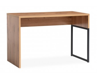 Письменный стол Ниа 115х60 дуб вотан / черный матовый