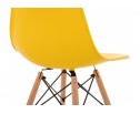 Пластиковый стул Eames PC-015 желтый в Кургане