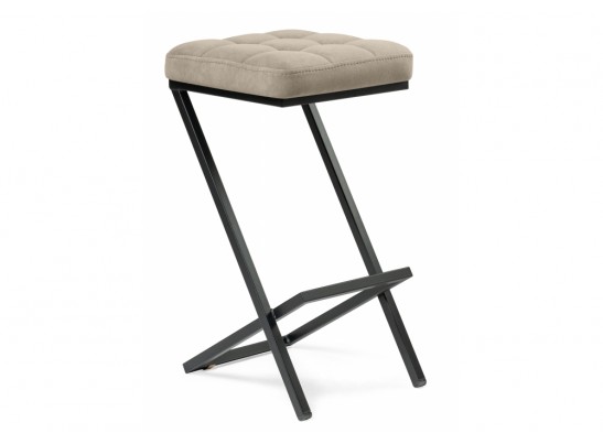 Полубарный стул Амаури микровелюр катания хумус / черный в Кургане