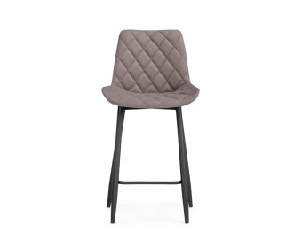 Полубарный стул Баодин Б/К латте / черный