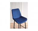 Полубарный стул Седа 360 синий (zd 798) / черный в Кургане