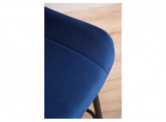 Полубарный стул Седа 360 синий (zd 798) / черный в Кургане