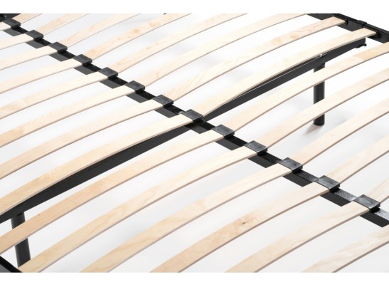 Полутораспальная кровать Фади 120х200 черная в Кургане