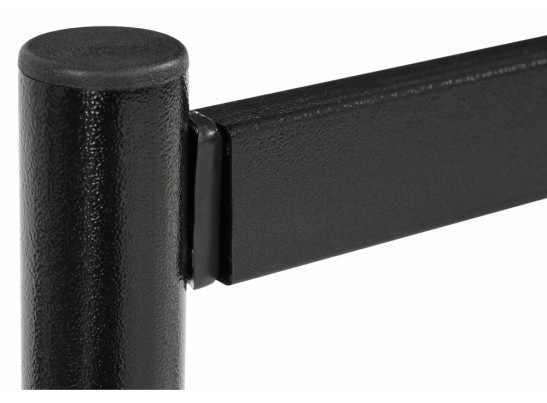 Полутораспальная кровать Фади 120х200 черная в Кургане