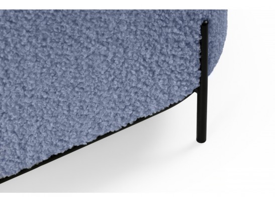 Пуф Duet-П blue / blac в Кургане