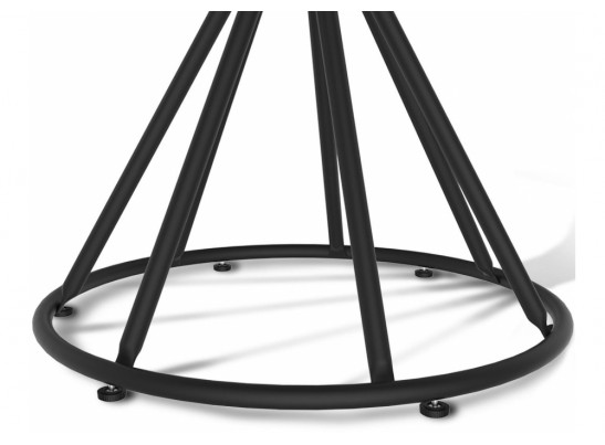 Стеклянный стол Sheffilton SHT-TU4-1/TT32 80 черный / титановый кварц в Кургане