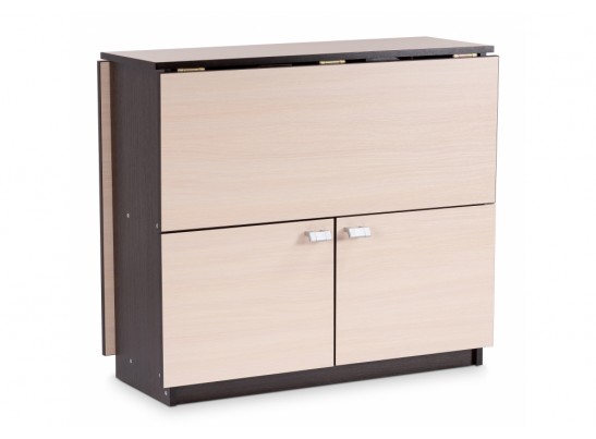 Стол-книжка Симоне венге / дуб молочный в Кургане