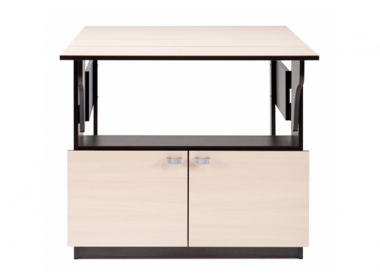 Стол-книжка Симоне венге / дуб молочный в Кургане