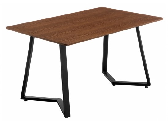 Стол Kont 120х80х75 dark walnut в Кургане