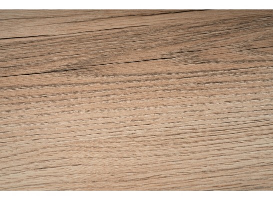 Стол Лота Лофт 140х80х75 25 мм черный матовый / дуб делано светлый в Кургане