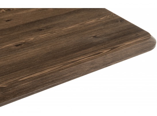 Стол на тумбе Санса 120 кантри орех / графит в Кургане