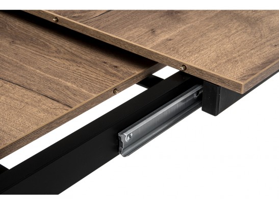 Стол Центавр дуб галифакс / черный матовый в Кургане