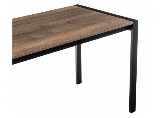 Стол Центавр дуб галифакс / черный матовый в Кургане