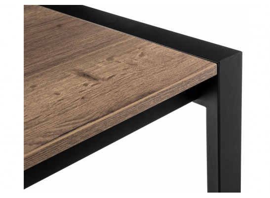 Стол Центавр дуб галифакс / черный матовый в Кургане