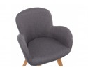 Стул Asia wooden legs / grey fabric в Кургане