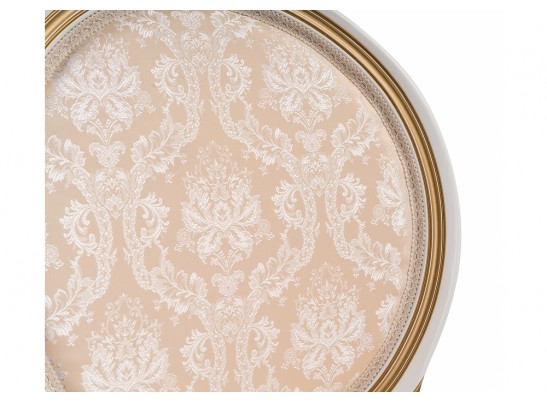 Стул Данте молочный с золотой патиной в Кургане