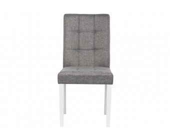 Стул Madina white / fabric pebble