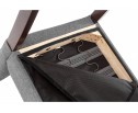 Стул Menson dark walnut / fabric grey в Кургане