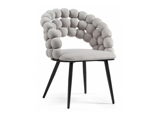 Стул на металлокаркасе Ball gray / black в Кургане