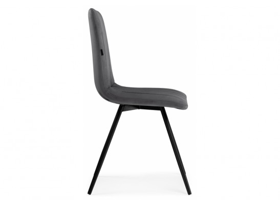 Стул на металлокаркасе Биджей velutto 32 / черный в Кургане