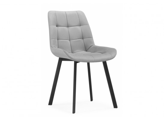 Стул на металлокаркасе Челси П светло-серый (zd 960) / черный в Кургане