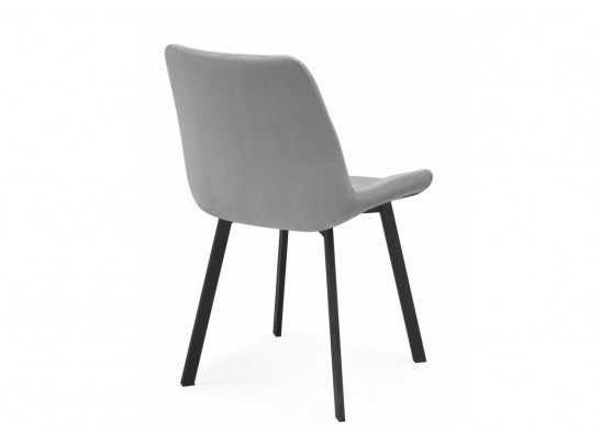 Стул на металлокаркасе Челси П светло-серый (zd 960) / черный в Кургане