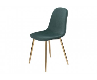 Стул на металлокаркасе Dabl 1 green