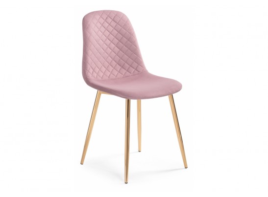 Стул на металлокаркасе Dabl light purple/ gold в Кургане