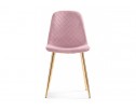 Стул на металлокаркасе Dabl light purple/ gold в Кургане