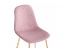 Стул на металлокаркасе Dabl light purple/ gold в Кургане