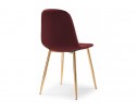 Стул на металлокаркасе Dabl wine red / gold в Кургане