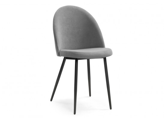 Стул на металлокаркасе Дагрун серый / черный каркас в Кургане