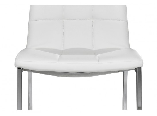 Стул на металлокаркасе DC2-092-2 белый в Кургане