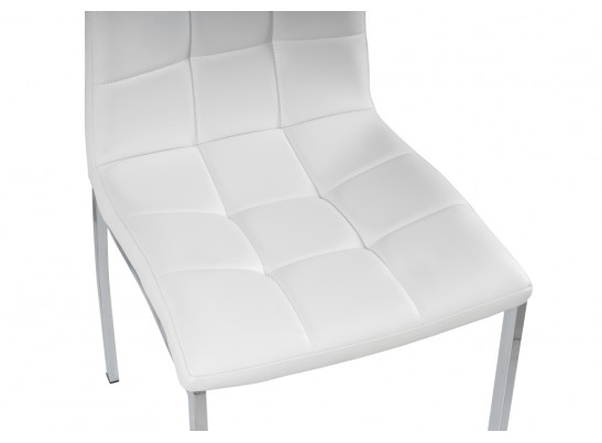 Стул на металлокаркасе DC2-092-2 белый в Кургане