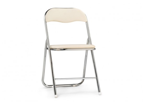 Стул на металлокаркасе Fold 1 складной beige / chrome в Кургане