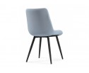 Стул на металлокаркасе Fox black / light blue в Кургане