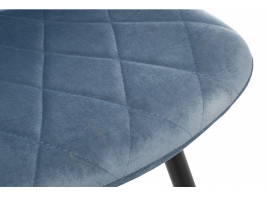 Стул на металлокаркасе Fox голубой в Кургане