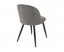Стул на металлокаркасе Gabi 1 dark gray / black в Кургане