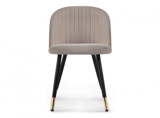 Стул на металлокаркасе Gabi latte / black / gold в Кургане