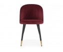 Стул на металлокаркасе Gabi wine red / black в Кургане