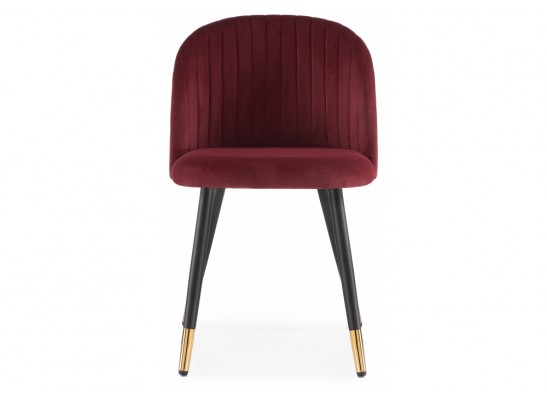 Стул на металлокаркасе Gabi wine red / black в Кургане