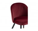 Стул на металлокаркасе Gabi wine red / black в Кургане
